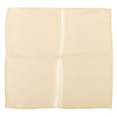 Cream Silk Pocket Square